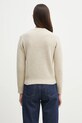 Odzież Sporty & Rich sweter wełniany SRC Wool WS006514302CR01 beżowy