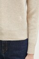 Sporty & Rich sweter wełniany SRC Wool beżowy WS006514302CR01