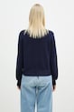 Clothing Sporty & Rich cashmere jumper SRC Wool Cashmere WS012506302BL32 navy