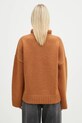 Îmbrăcăminte JW Anderson pulover de lână Leather Patch Pocket Jumper KW1292.YN0367.619 portocaliu