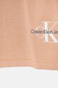 Fete Calvin Klein Jeans pulover de bumbac pentru copii IG0IG02548.9BYH. roz