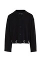Calvin Klein Jeans kardigan dziecięcy IG0IG02552.9BYH. czarny AW24