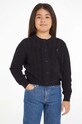 Tommy Hilfiger kardigan bawełniany dziecięcy pozostałe granatowy KG0KG08076.9BYH