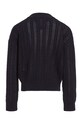 Dziewczynka Tommy Hilfiger kardigan bawełniany dziecięcy KG0KG08076.9BYH granatowy