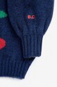 Bobo Choses pulover pentru copii din amestec de lana Cherry bleumarin 224AC119