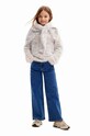 Дитячий светр Desigual MICKEY MOUSE 24WGJF03 сірий