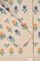 Konges Sløjd kardigan wełniany dziecięcy BELOU KNIT CARDIGAN beżowy KS101424