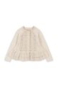 Детский кардиган Konges Sløjd CABBY FRILL CARDIGAN остальные бежевый KS101445