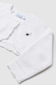 Mayoral sweter z domieszką wełny dziecięcy 308.4B.Baby.9BYH biały AW24