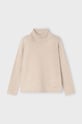 Dječji džemper Mayoral bez uzorka bež 313.6E.Mini.9BYH