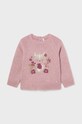 Mayoral pulover pentru copii din amestec de lana imprimeu roz 2323.4D.Baby.9BYH
