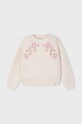 Mayoral sweter dziecięcy aplikacja różowy 4354.6C.Mini.9BYH
