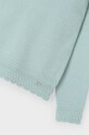 Mayoral gyerek pulóver 4355.6C.Mini.9BYH türkiz AW24