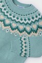 Mayoral pulover pentru copii din amestec de lana 4358.6E.Mini.9BYH turcoaz AW24