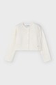 Mayoral sweter z domieszką wełny dziecięcy z domieszką wełny beżowy 4361.6B.Mini.9BYH