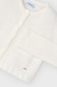 Mayoral sweter z domieszką wełny dziecięcy 4361.6B.Mini.9BYH beżowy AW24