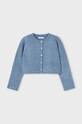Mayoral sweter z domieszką wełny dziecięcy z domieszką wełny niebieski 4361.6B.Mini.9BYH