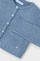 Mayoral sweter z domieszką wełny dziecięcy 4361.6B.Mini.9BYH niebieski AW24
