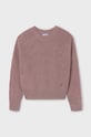 Dětský svetr s příměsí vlny Mayoral s příměsí vlny růžová 7303.8B.Junior.9BYH