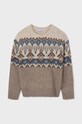 Mayoral pulover copii 7304.8C.Junior.9BYH bej AW24