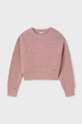 Mayoral pulover copii cu modele roz 7305.8C.Junior.9BYH