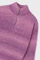 Dziewczynka Mayoral sweter dziecięcy 7307.8E.Junior.9BYH fioletowy