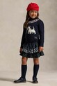 Детский хлопковый свитер Polo Ralph Lauren 312950806001 тёмно-синий