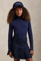 Dětský svetr Polo Ralph Lauren tenká námořnická modř 313850670012