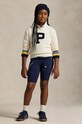 Детский хлопковый свитер Polo Ralph Lauren 313950814001 бежевый