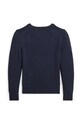 Dziewczynka Polo Ralph Lauren sweter bawełniany dziecięcy 313951750001 granatowy