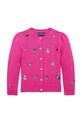 Polo Ralph Lauren kardigan wełniany dziecięcy wełna różowy 312950809001