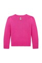 Polo Ralph Lauren kardigan wełniany dziecięcy 312950809001 różowy AW24