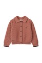 Otroška volnena jopica Liewood Jane Knit Cardigan LW19163 roza AW24