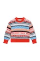 Detský sveter Kenzo Kids s prímesou vlny viacfarebná K60666.114.150