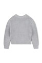 Дитячий светр з домішкою вовни Michael Kors R30162.156 сірий AW24