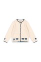 Детский шерстяной кардиган Konges Sløjd COLLETTE KNIT CARDIGAN KS101934 бежевый AW24