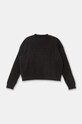 Девочка Детский хлопковый свитер Calvin Klein Jeans IG0IG02654.9BYH. чёрный