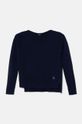 United Colors of Benetton sweter wełniany dziecięcy wełna granatowy 1244C106X.G.Seasonal