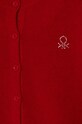 Dziewczynka United Colors of Benetton kardigan wełniany dziecięcy 1244C500N.G.Seasonal czerwony