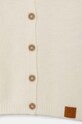 Dziewczynka United Colors of Benetton kardigan z domieszką wełny niemowlęcy 1032A500T.W.Seasonal beżowy