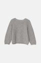 Kojenecký kardigan s příměsí vlny United Colors of Benetton 1032A500T.W.Seasonal šedá AW24