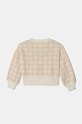 Detský sveter s prímesou vlny Guess J4BR04.Z3K10.9BYH béžová NC24