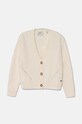 Detský sveter Pepe Jeans WILLOW CARDIGAN hrubá béžová PG701082
