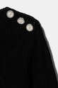 Dziewczynka Guess sweter z domieszką wełny dziecięcy J4BR09.Z37L1.9BYH czarny