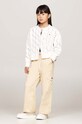Tommy Hilfiger kardigan dziecięcy beżowy KG0KG08154.9BYH.