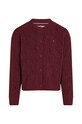 Dětský svetr Tommy Hilfiger KG0KG08154.9BYH. burgundské NC24