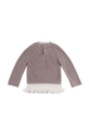 BIMBA Donsje maglione per bambini con misto lana Irene Sweater 4089400. rosa