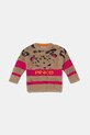 Pinko Up sweter dziecięcy pozostałe beżowy F4PIBGJP128