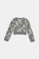 Детский свитер Pinko Up F4PIJGJP019 серый AW24