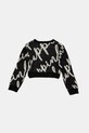 Дитячий светр Pinko Up F4PIJGJP019 чорний AW24